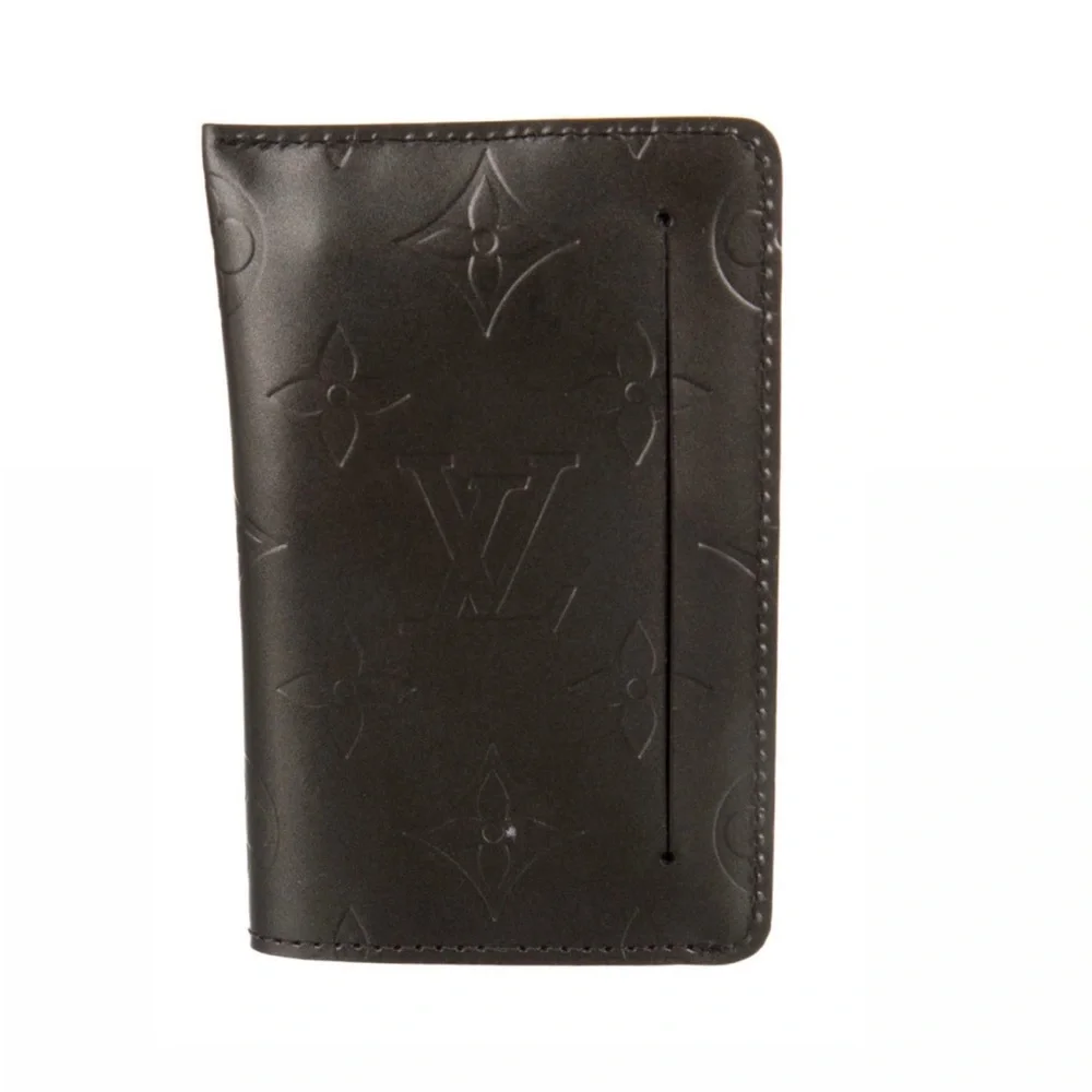 Louis Vuitton LV Matte Croisette GM Leather Key Case Card Holder Key Ring M65130